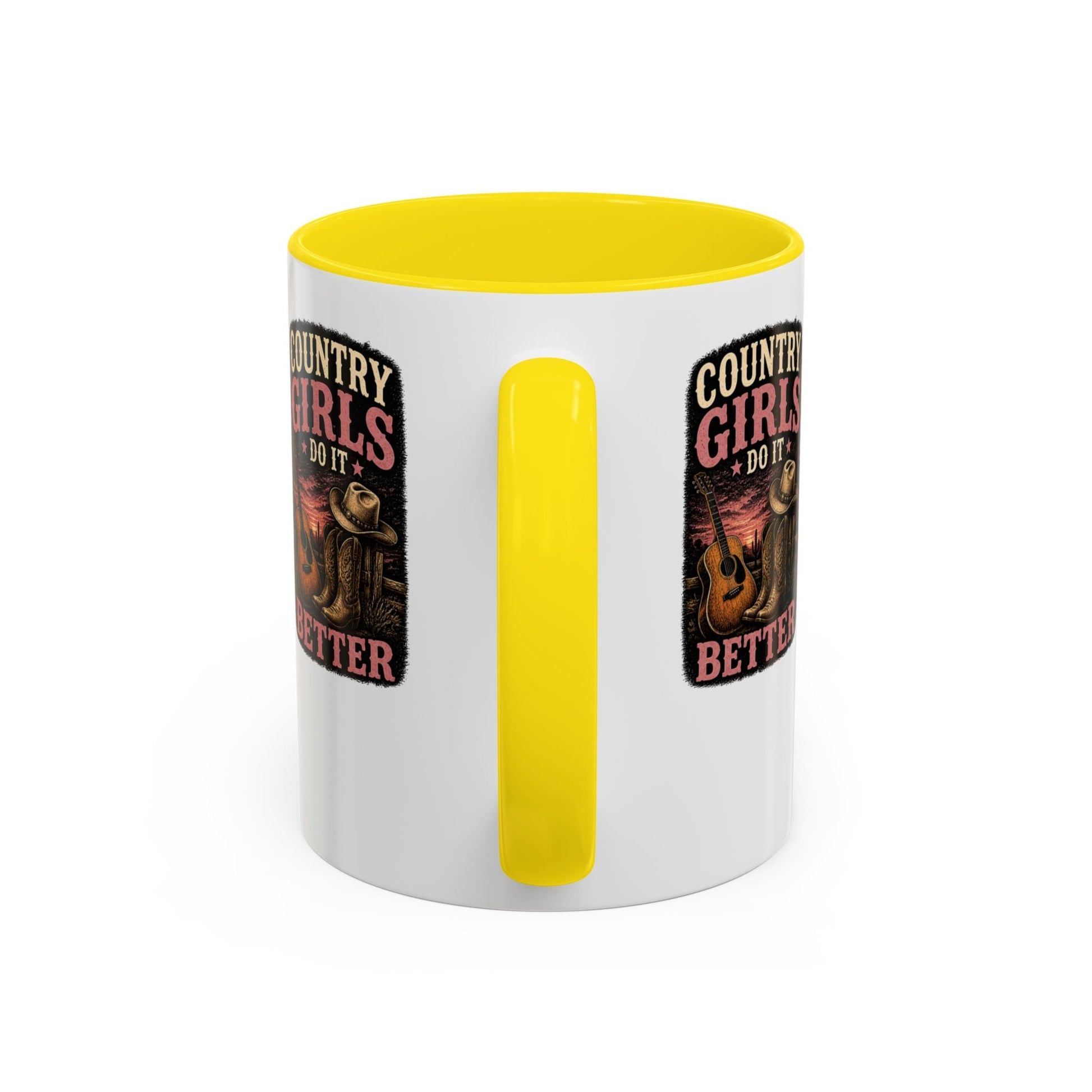 Country Girls Do It Better Accent Mug - SJM Print Store