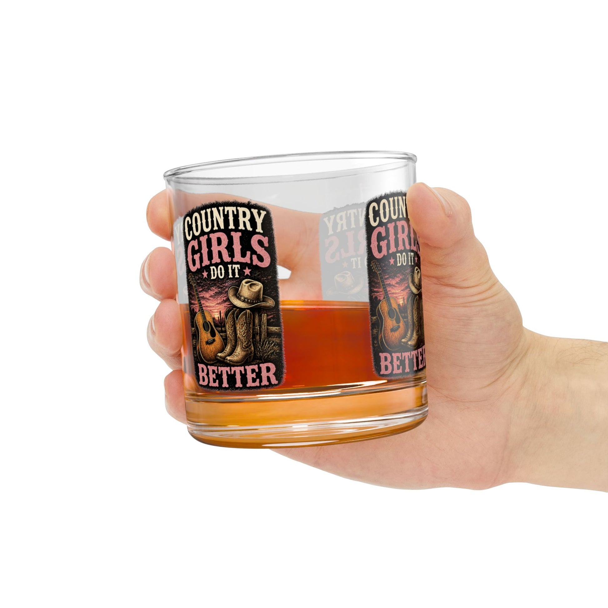 Country Girls Do It Better Glass Tumbler - SJM Print Store