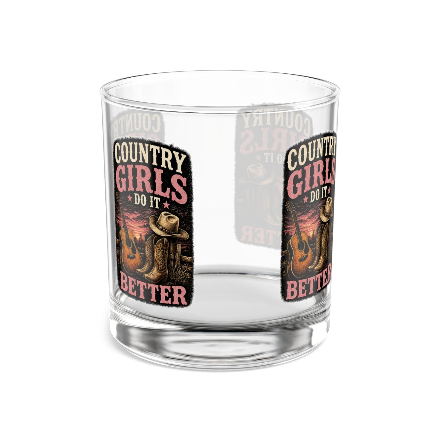 Country Girls Do It Better Glass Tumbler - SJM Print Store