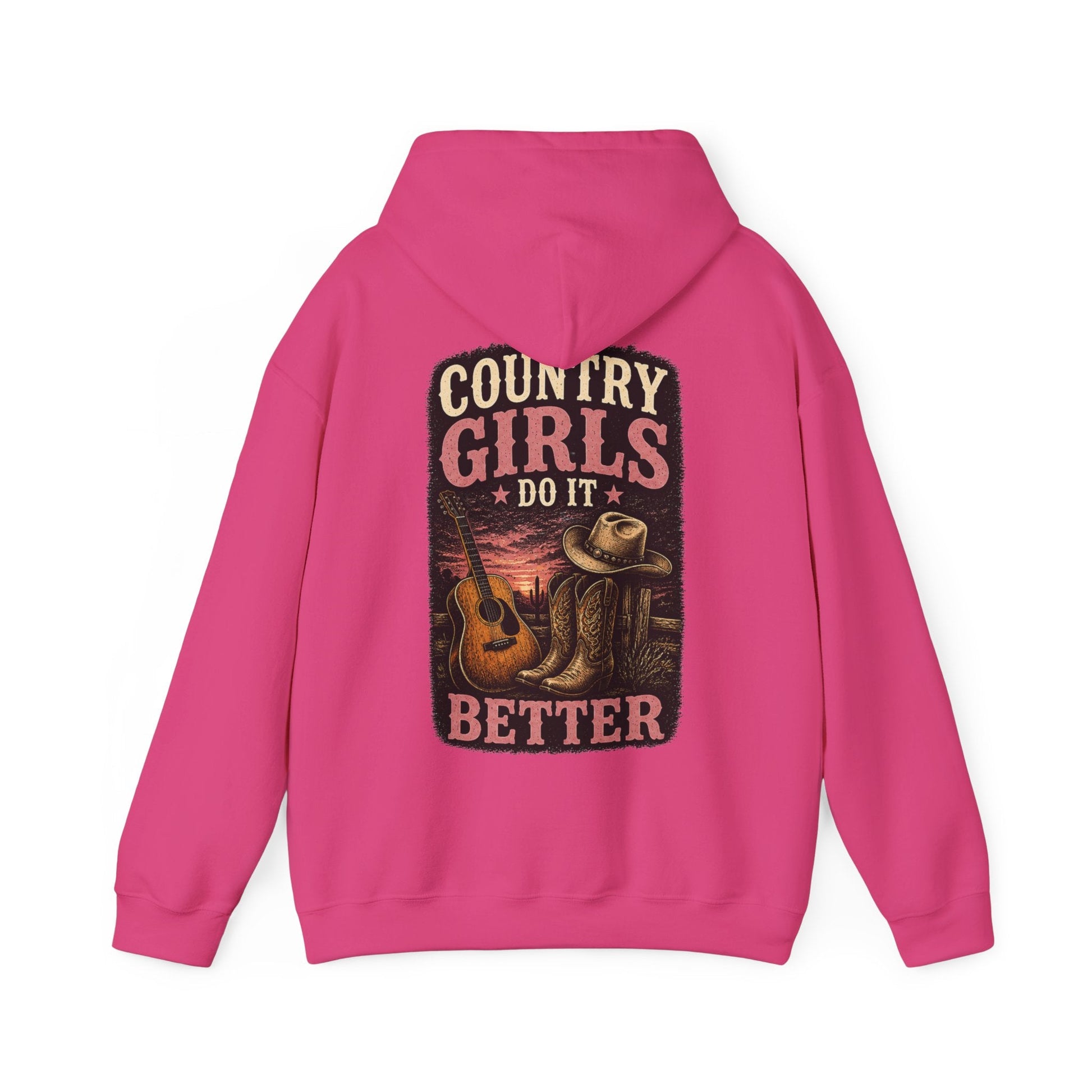 Country Girls Do It Better Vintage Western Hoodie - SJM Print Store
