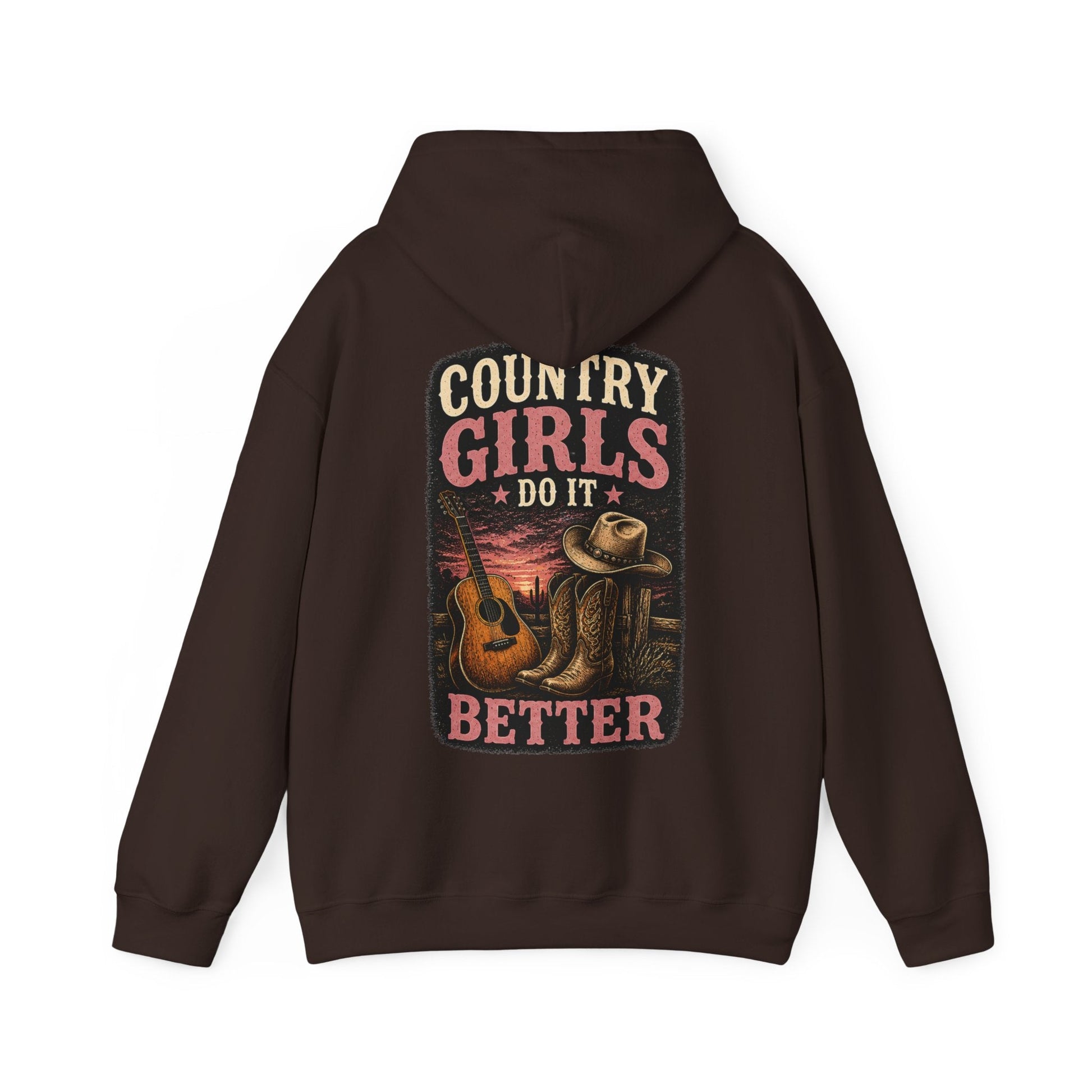 Country Girls Do It Better Vintage Western Hoodie - SJM Print Store
