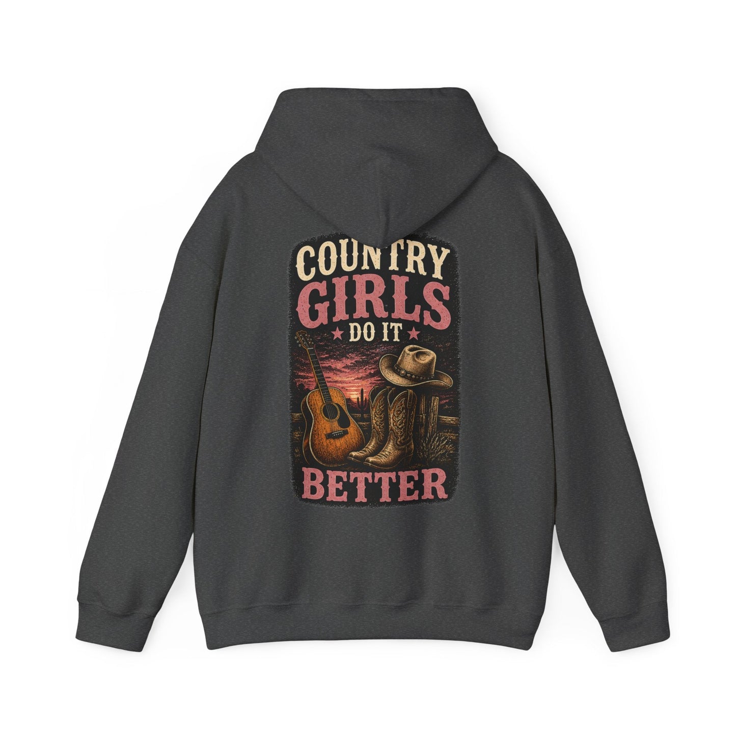 Country Girls Do It Better Vintage Western Hoodie - SJM Print Store