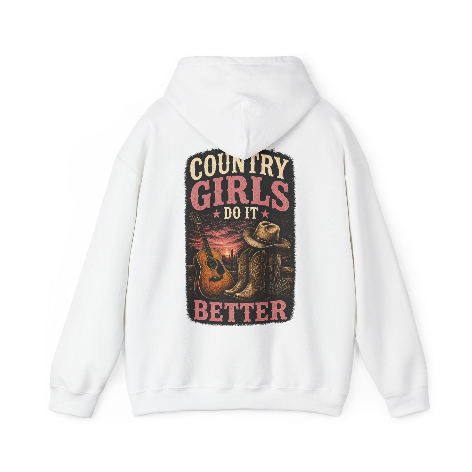 Country Girls Do It Better Vintage Western Hoodie - SJM Print Store