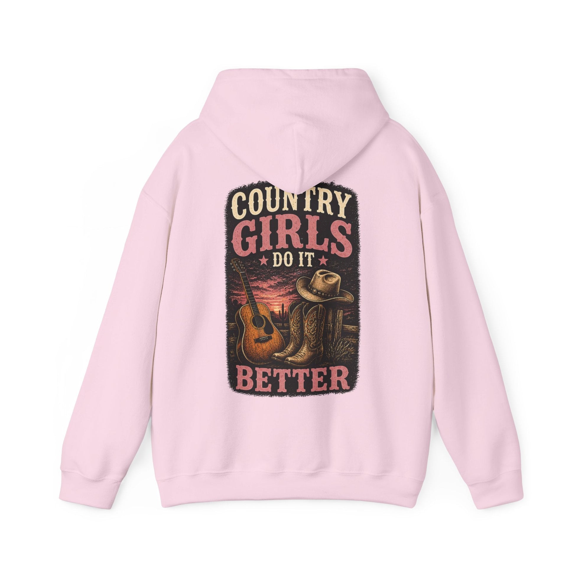 Country Girls Do It Better Vintage Western Hoodie - SJM Print Store