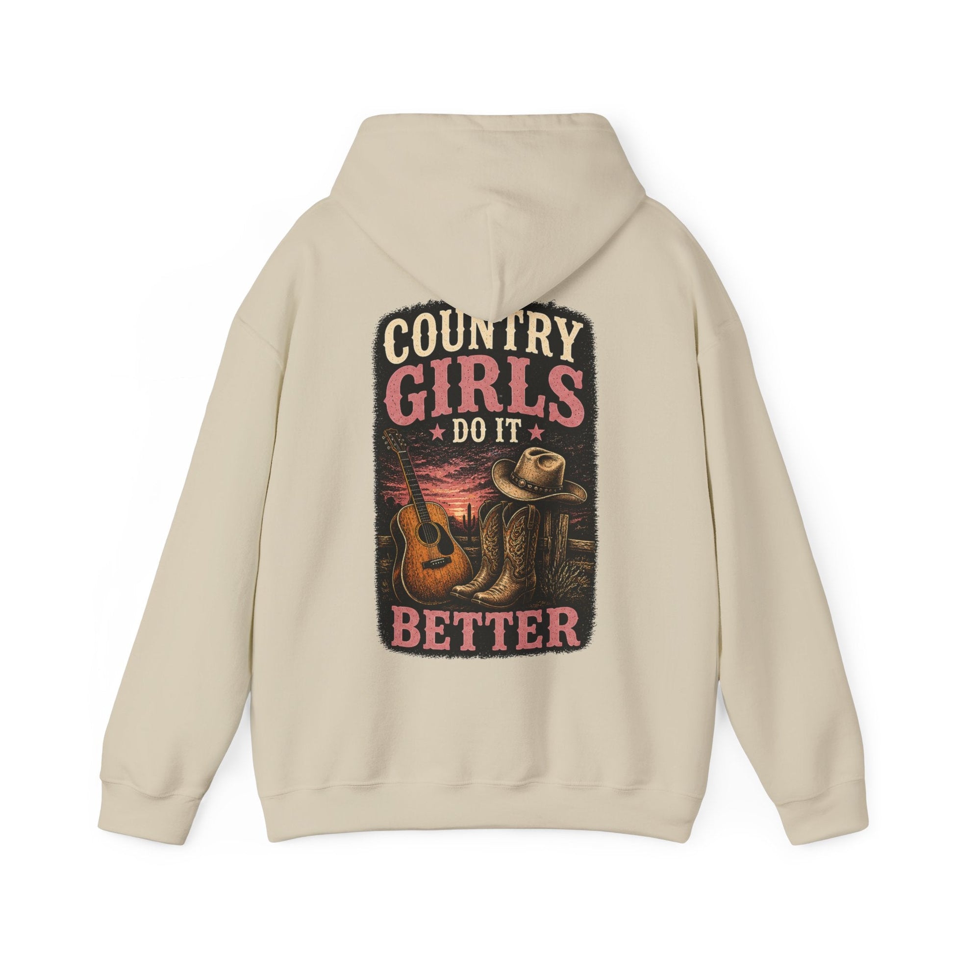 Country Girls Do It Better Vintage Western Hoodie - SJM Print Store