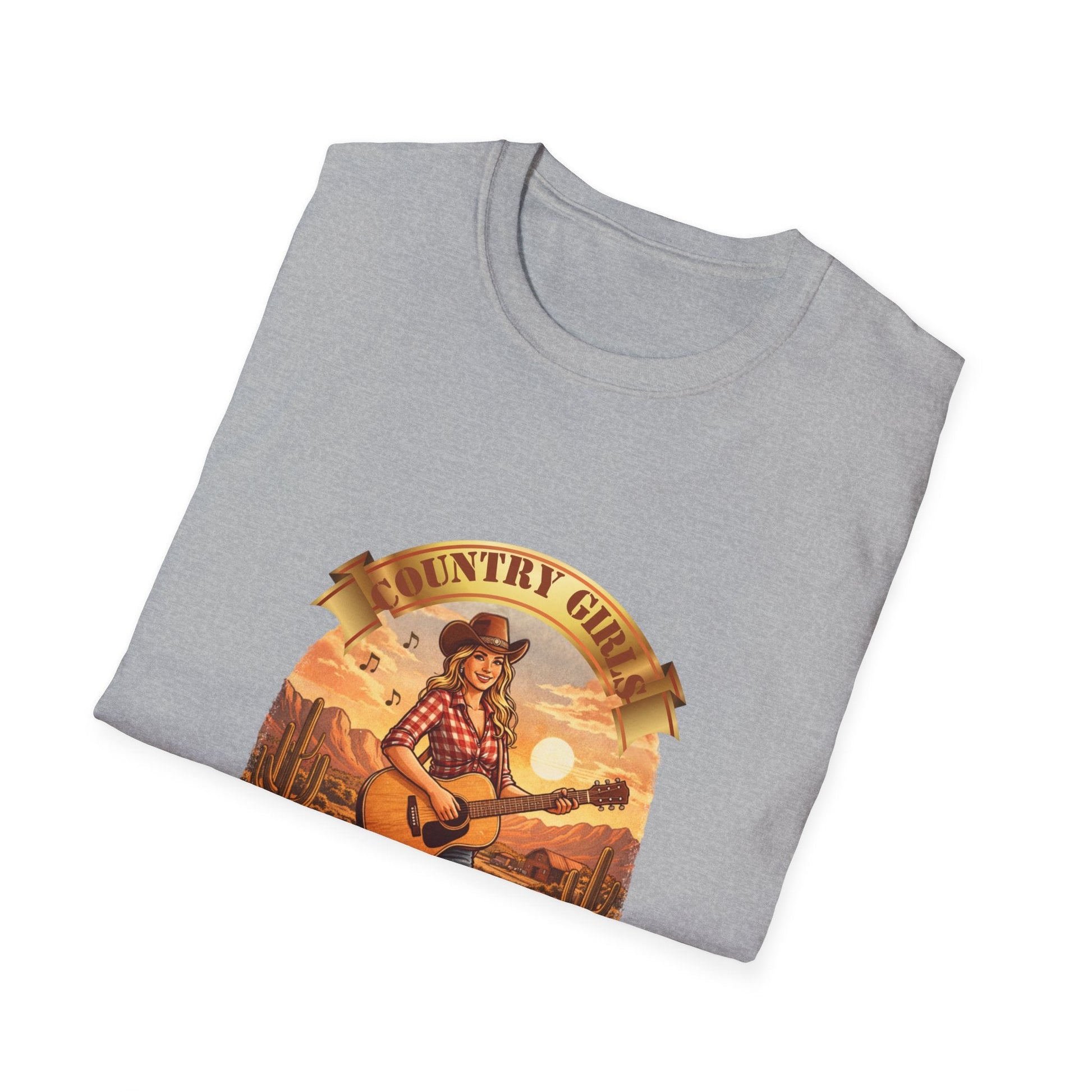 Country Girls Love Cowboys T-Shirt - SJM Print Store