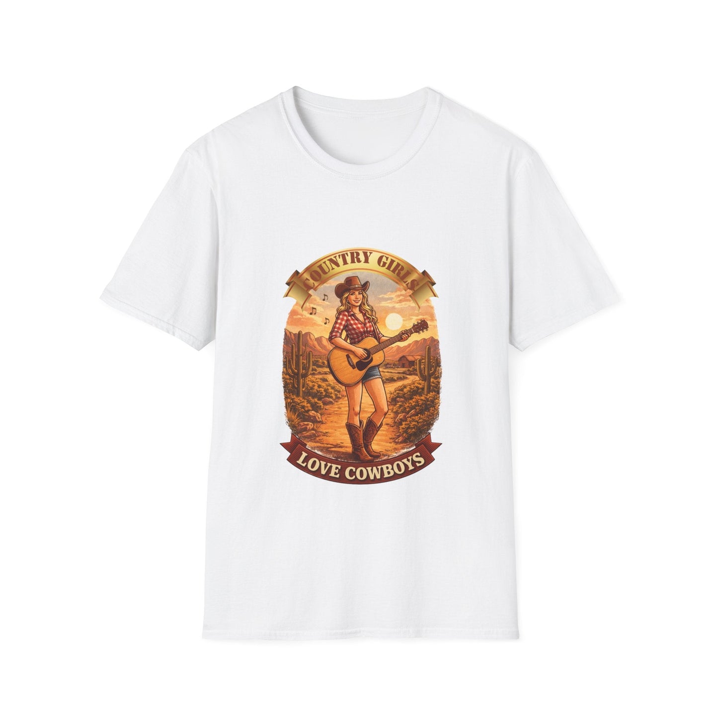 Country Girls Love Cowboys T-Shirt - SJM Print Store