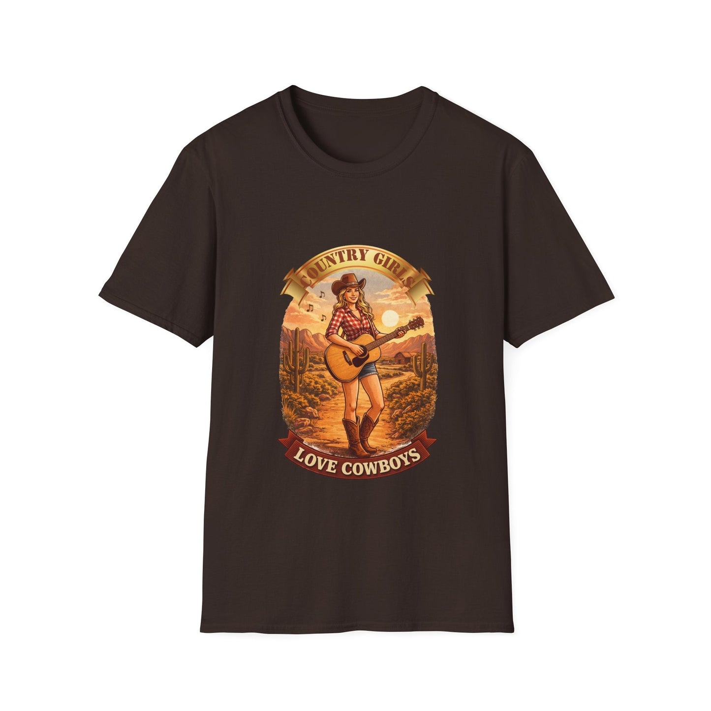 Country Girls Love Cowboys T-Shirt - SJM Print Store