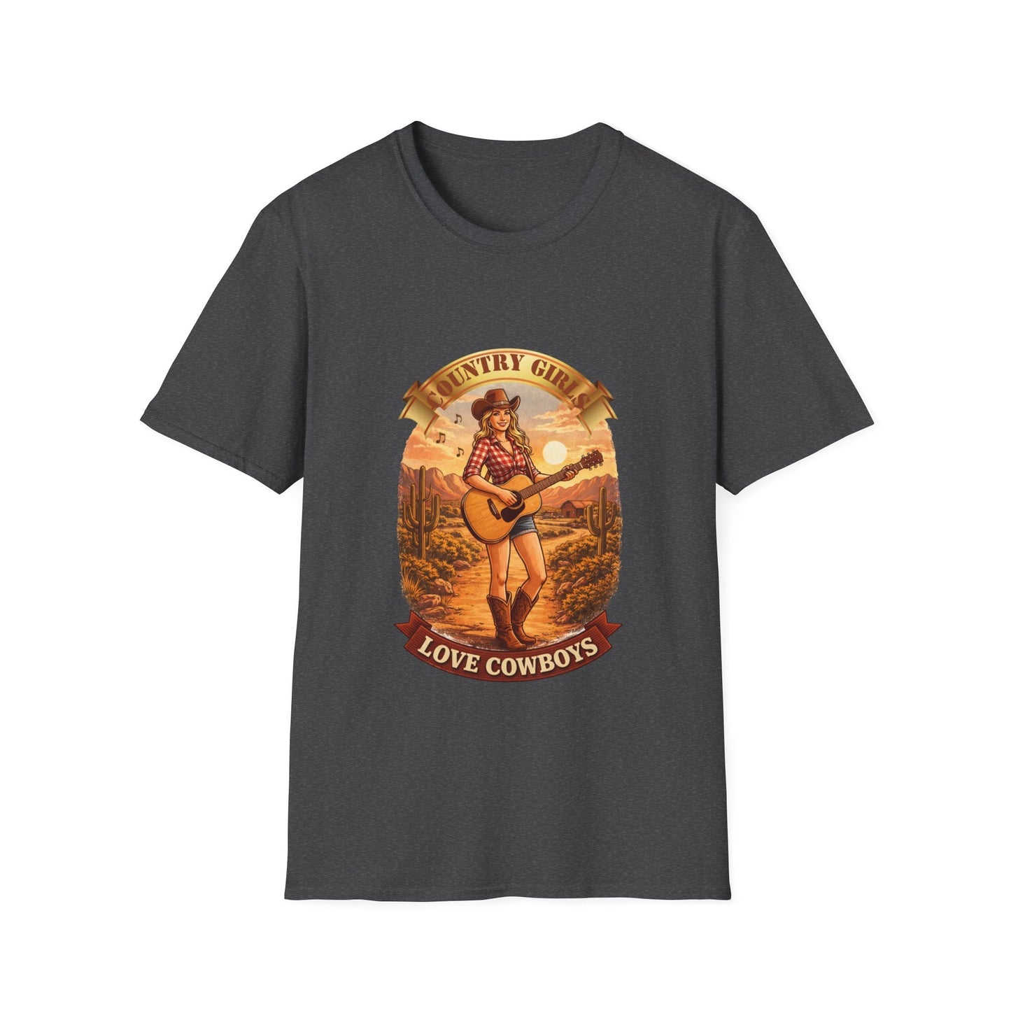 Country Girls Love Cowboys T-Shirt - SJM Print Store