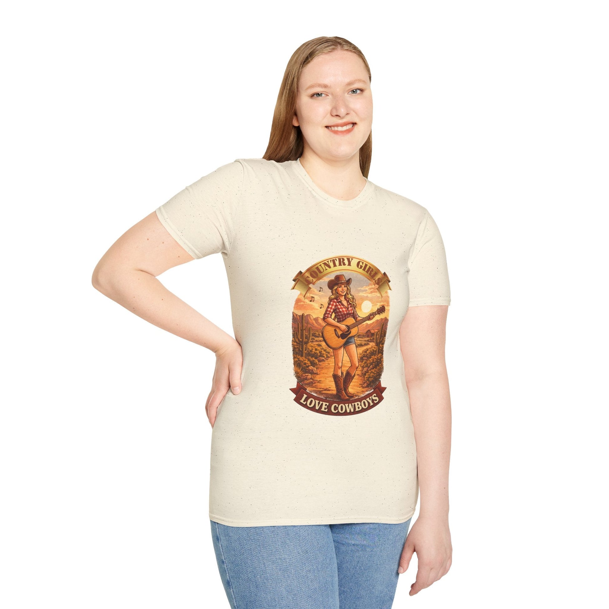 Country Girls Love Cowboys T-Shirt - SJM Print Store