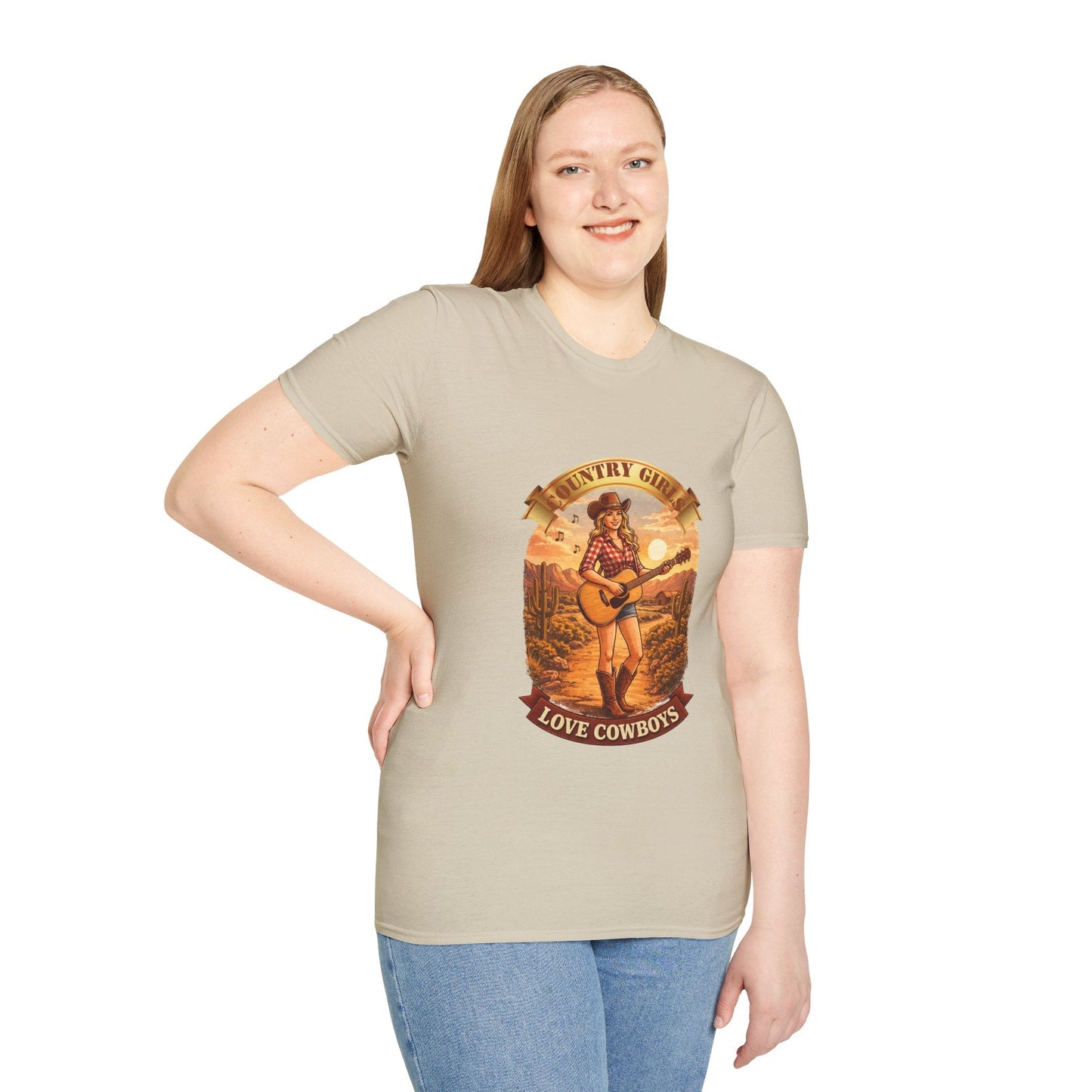 Country Girls Love Cowboys T-Shirt - SJM Print Store