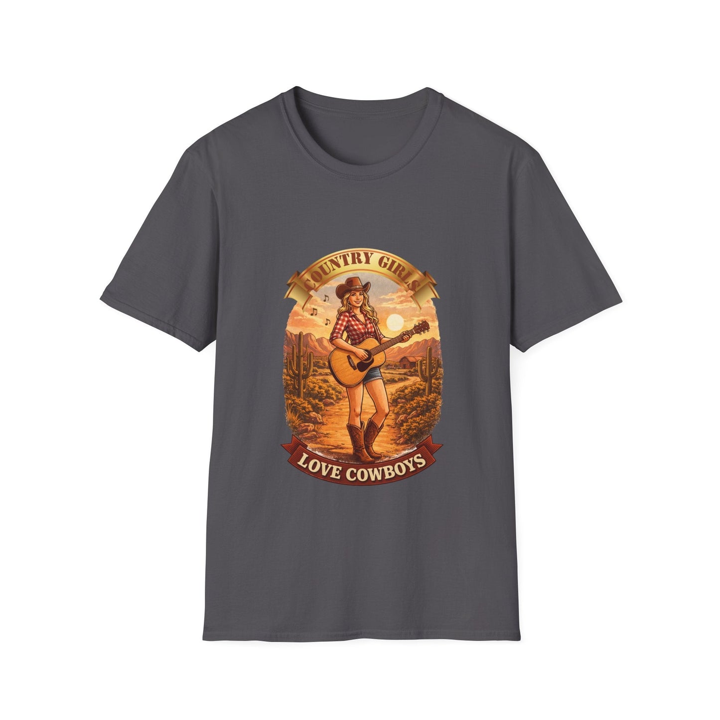 Country Girls Love Cowboys T-Shirt - SJM Print Store