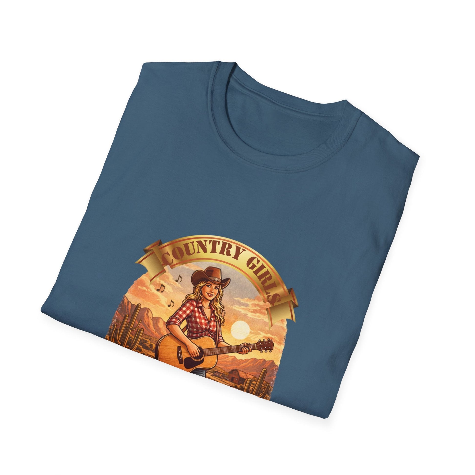 Country Girls Love Cowboys T-Shirt - SJM Print Store