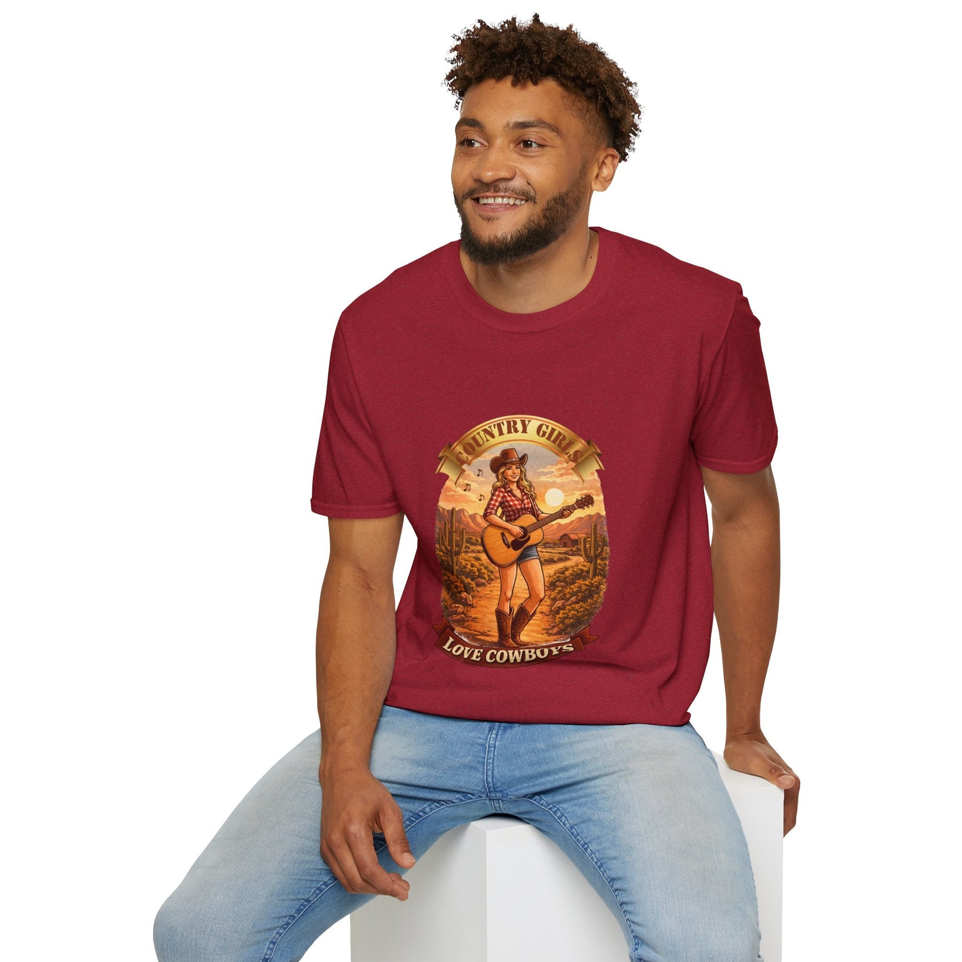 Country Girls Love Cowboys T-Shirt - SJM Print Store