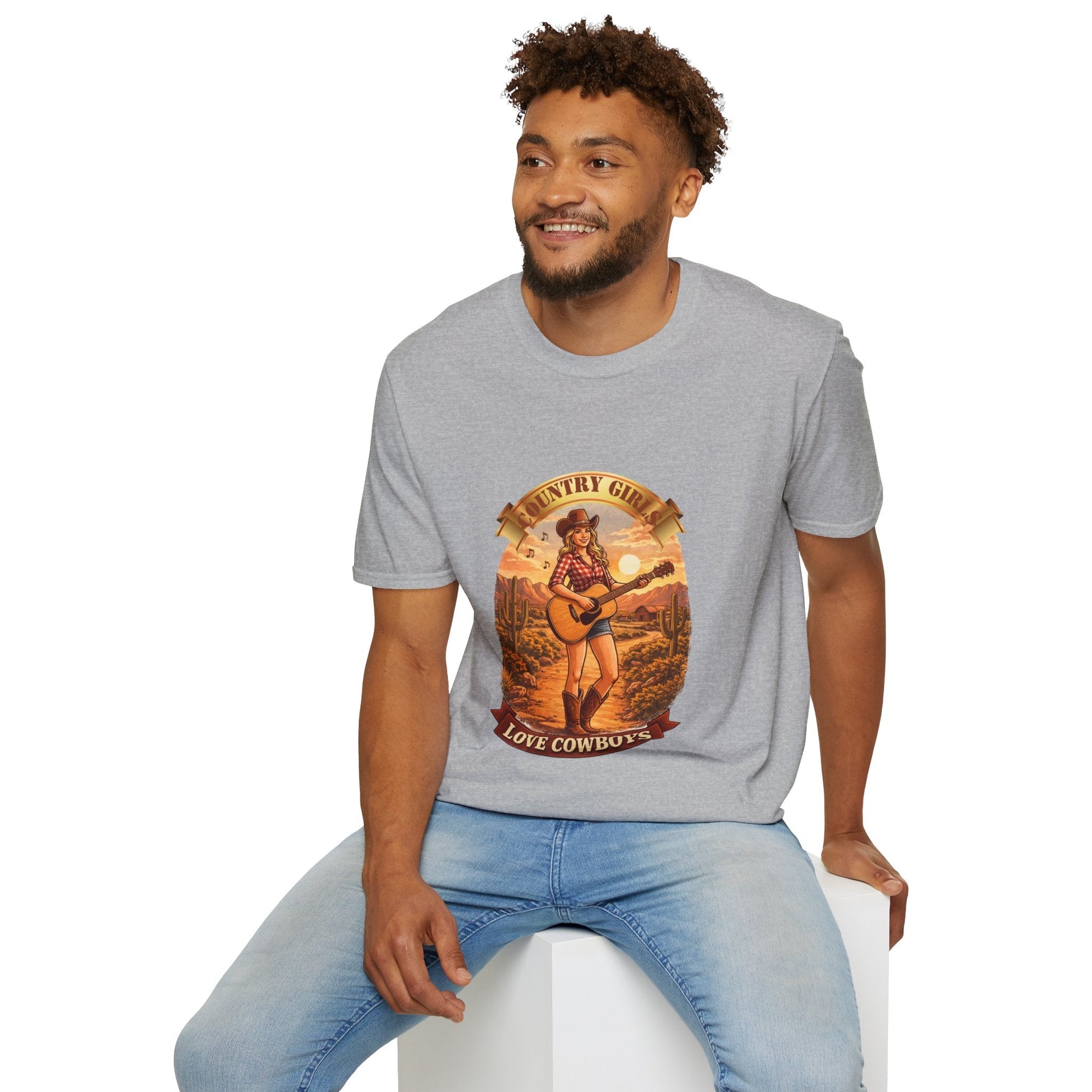 Country Girls Love Cowboys T-Shirt - SJM Print Store