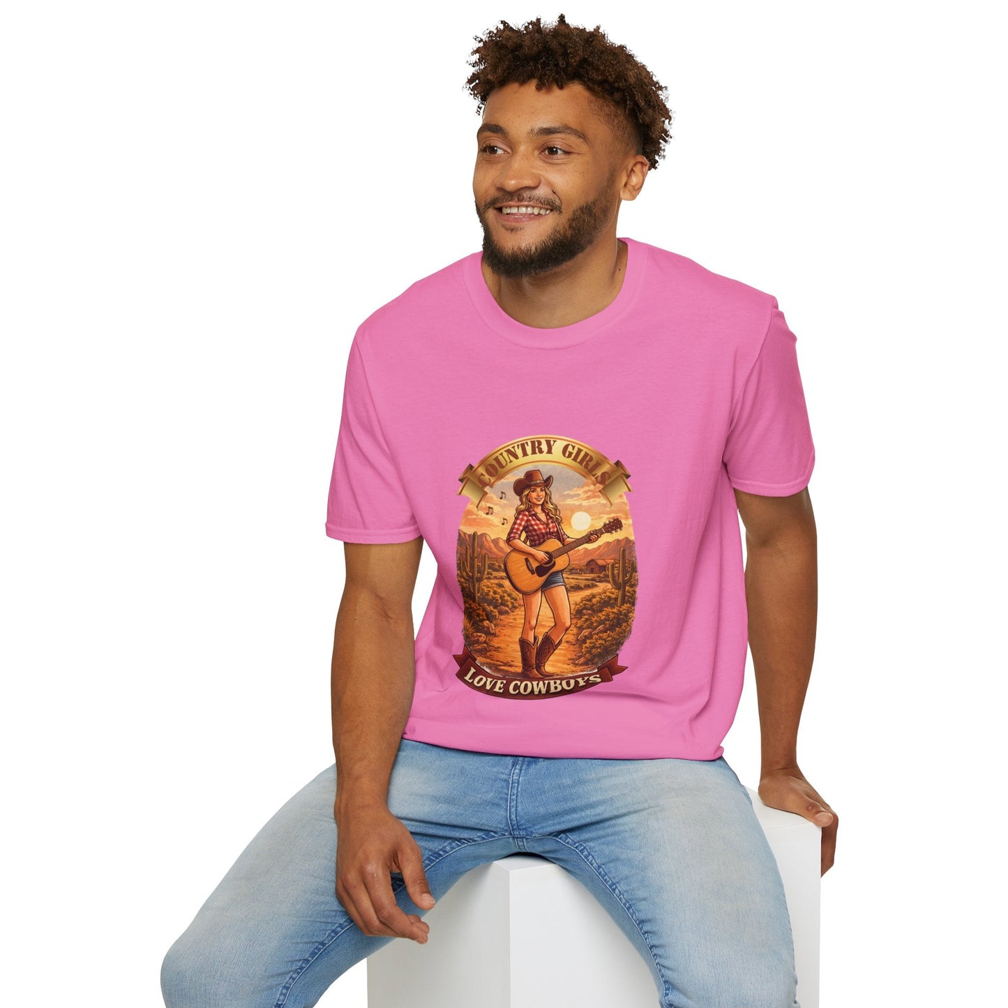 Country Girls Love Cowboys T-Shirt - SJM Print Store