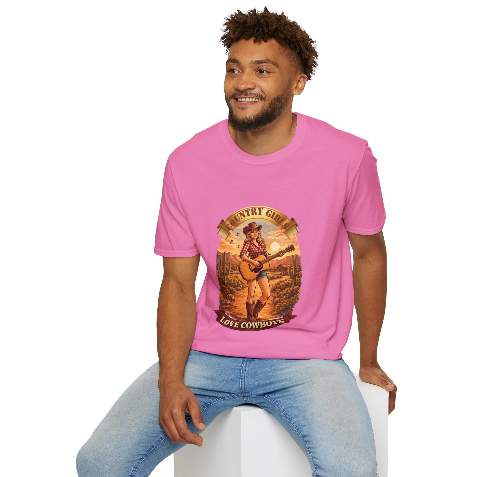 Country Girls Love Cowboys T-Shirt - SJM Print Store