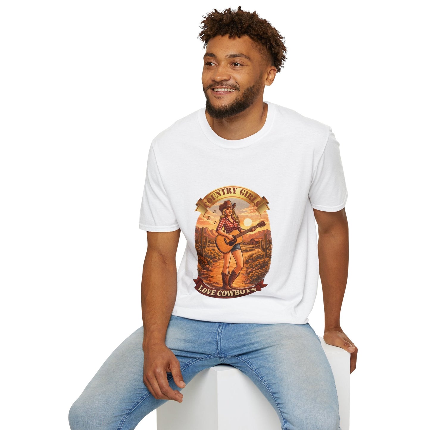 Country Girls Love Cowboys T-Shirt - SJM Print Store