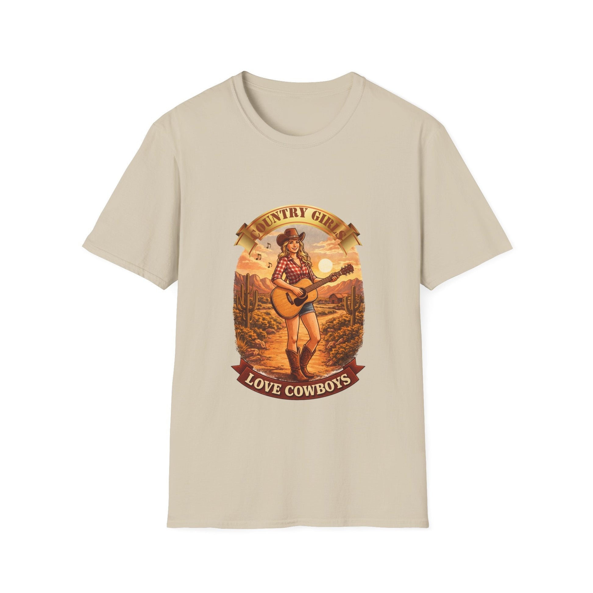 Country Girls Love Cowboys T-Shirt - SJM Print Store