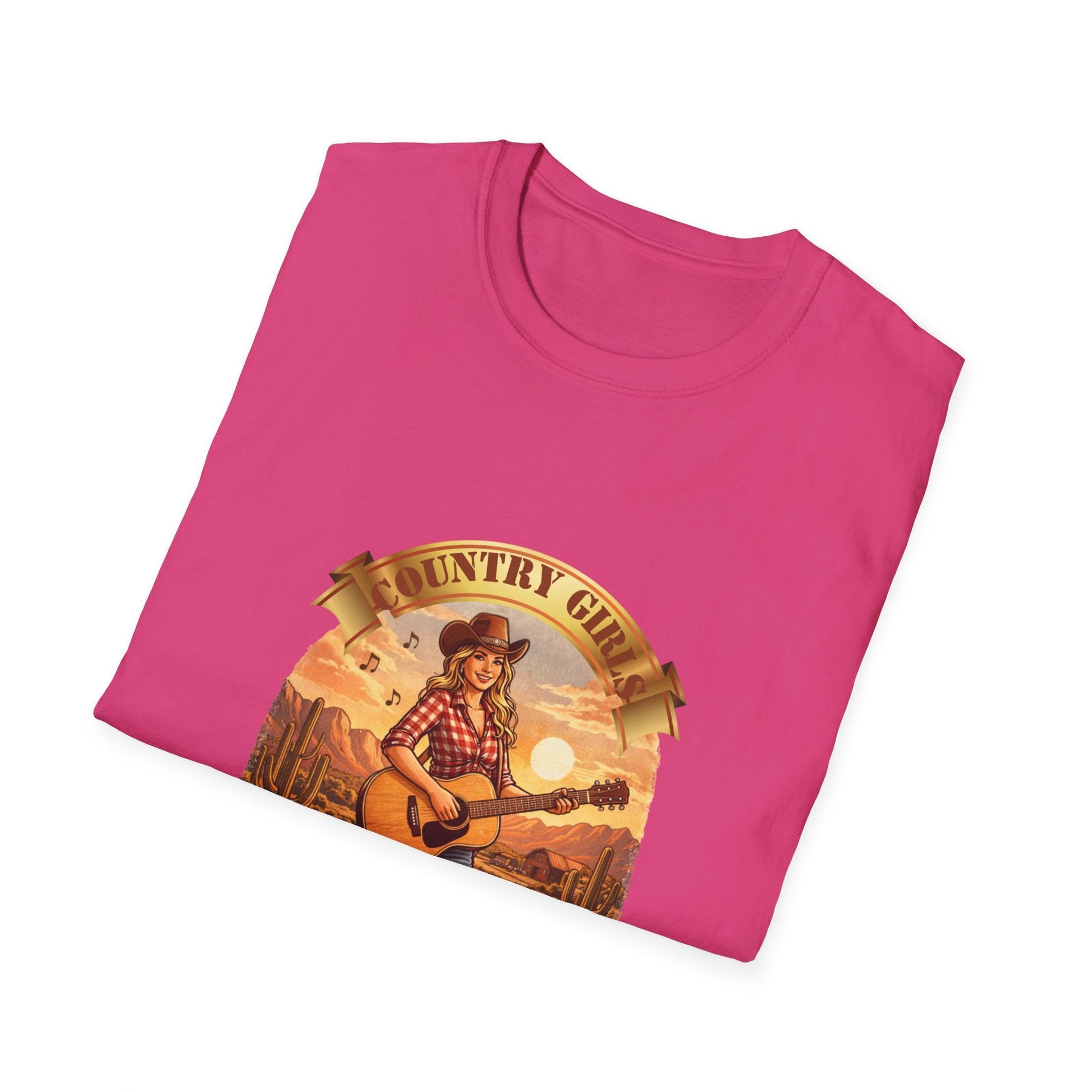Country Girls Love Cowboys T-Shirt - SJM Print Store