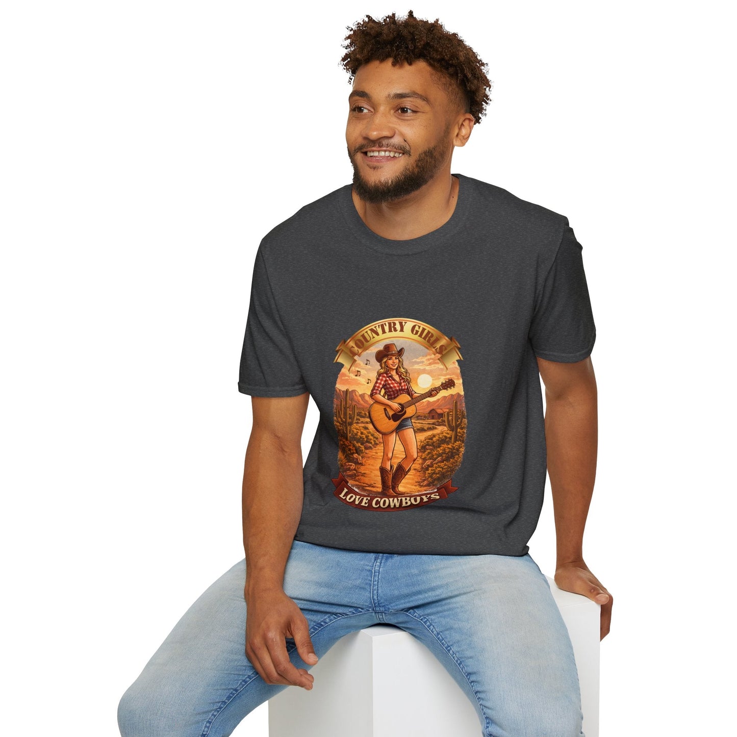 Country Girls Love Cowboys T-Shirt - SJM Print Store