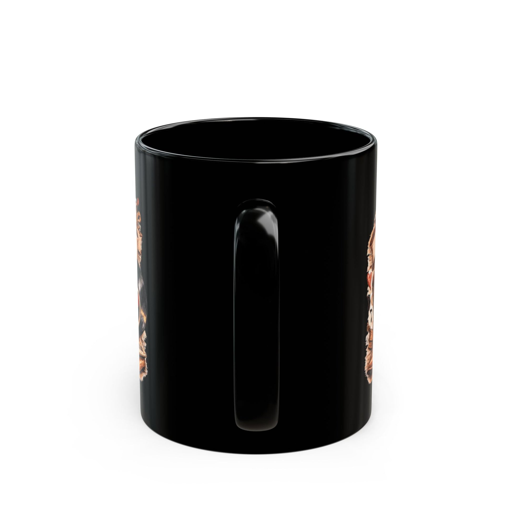 Country Music Black Mug Boot Scootin Coffee Drinkin Unique design - SJM Print Store