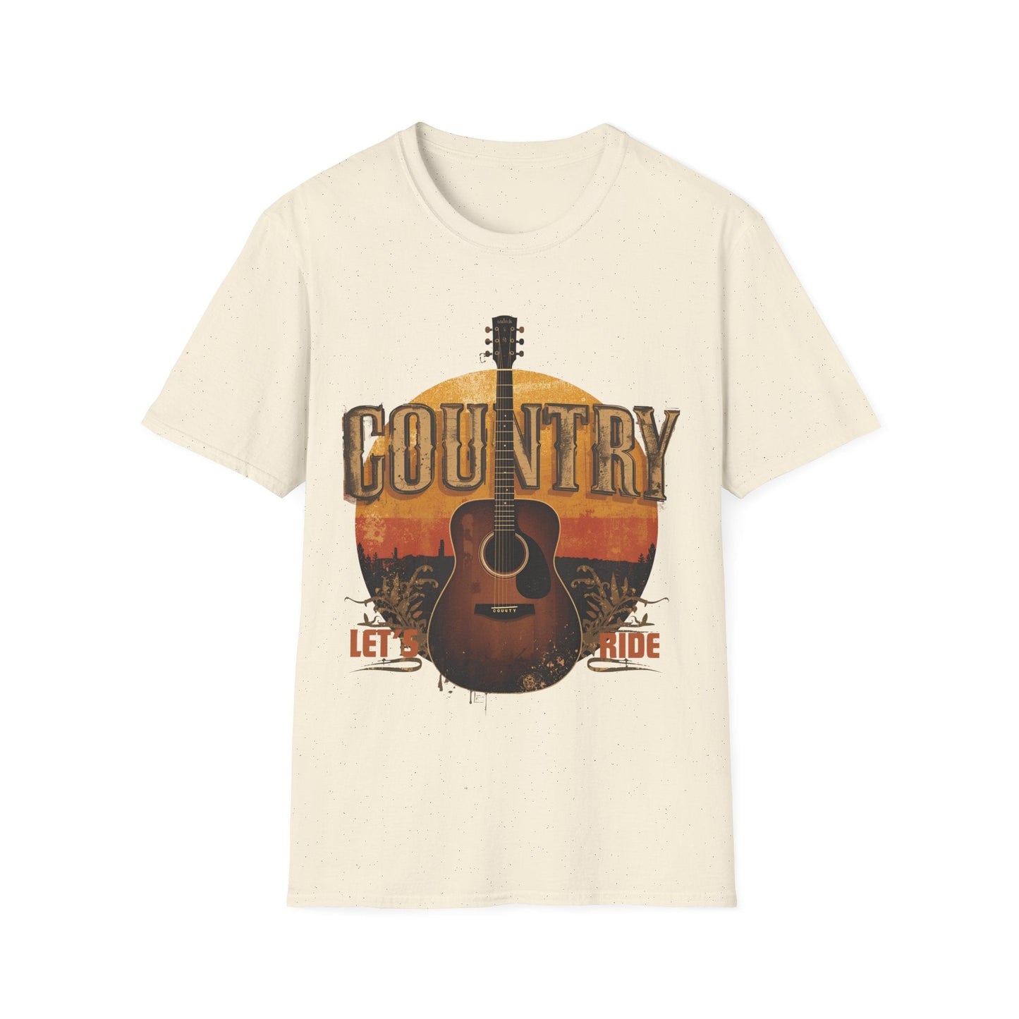Country Music Let's Ride Graphic Tee, - SJM Print Store