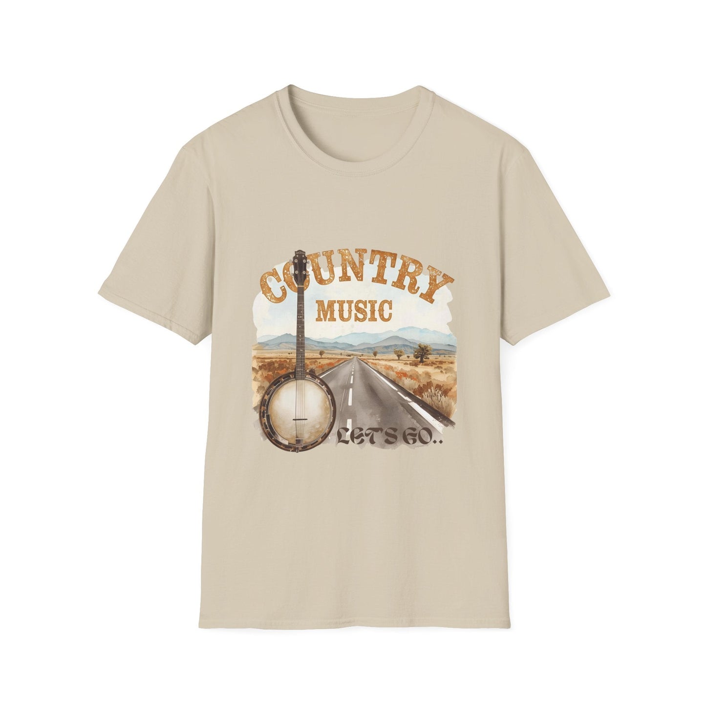 Country Music T-Shirt, Unisex Southern Tee - SJM Print Store