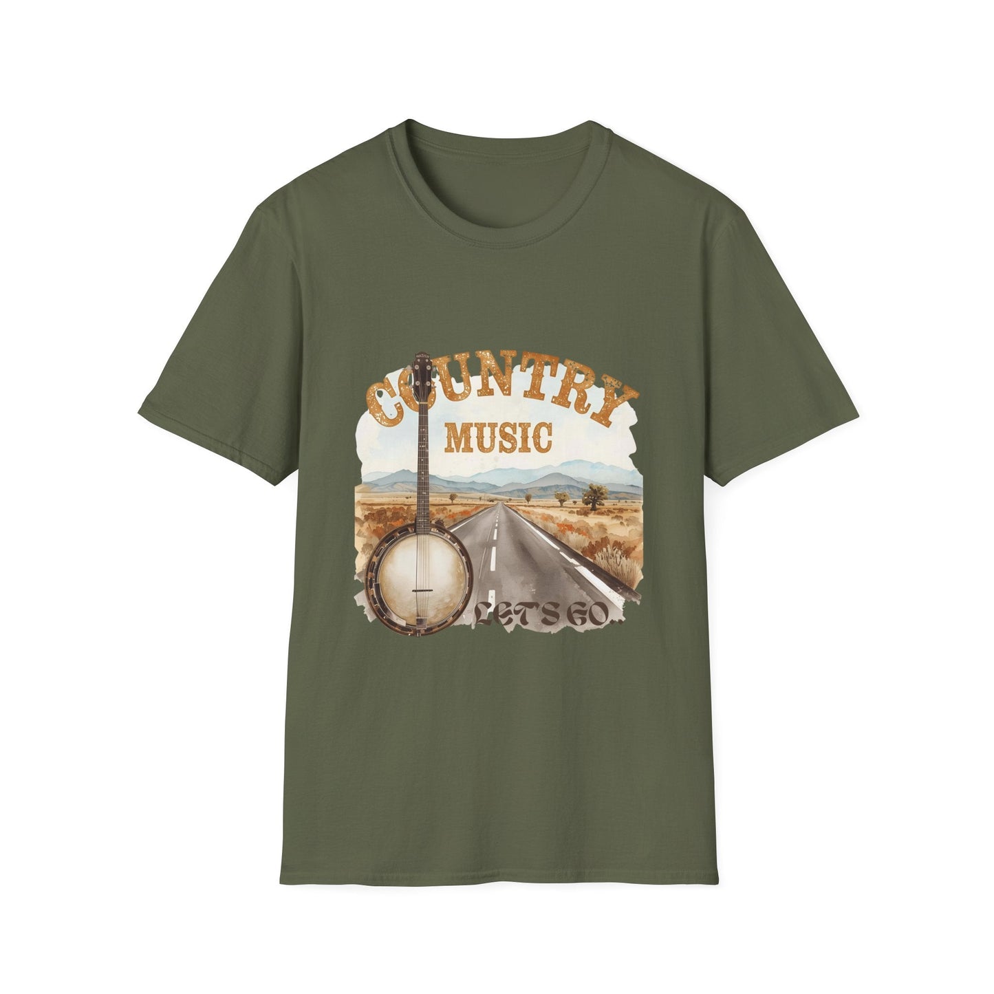 Country Music T-Shirt, Unisex Southern Tee - SJM Print Store