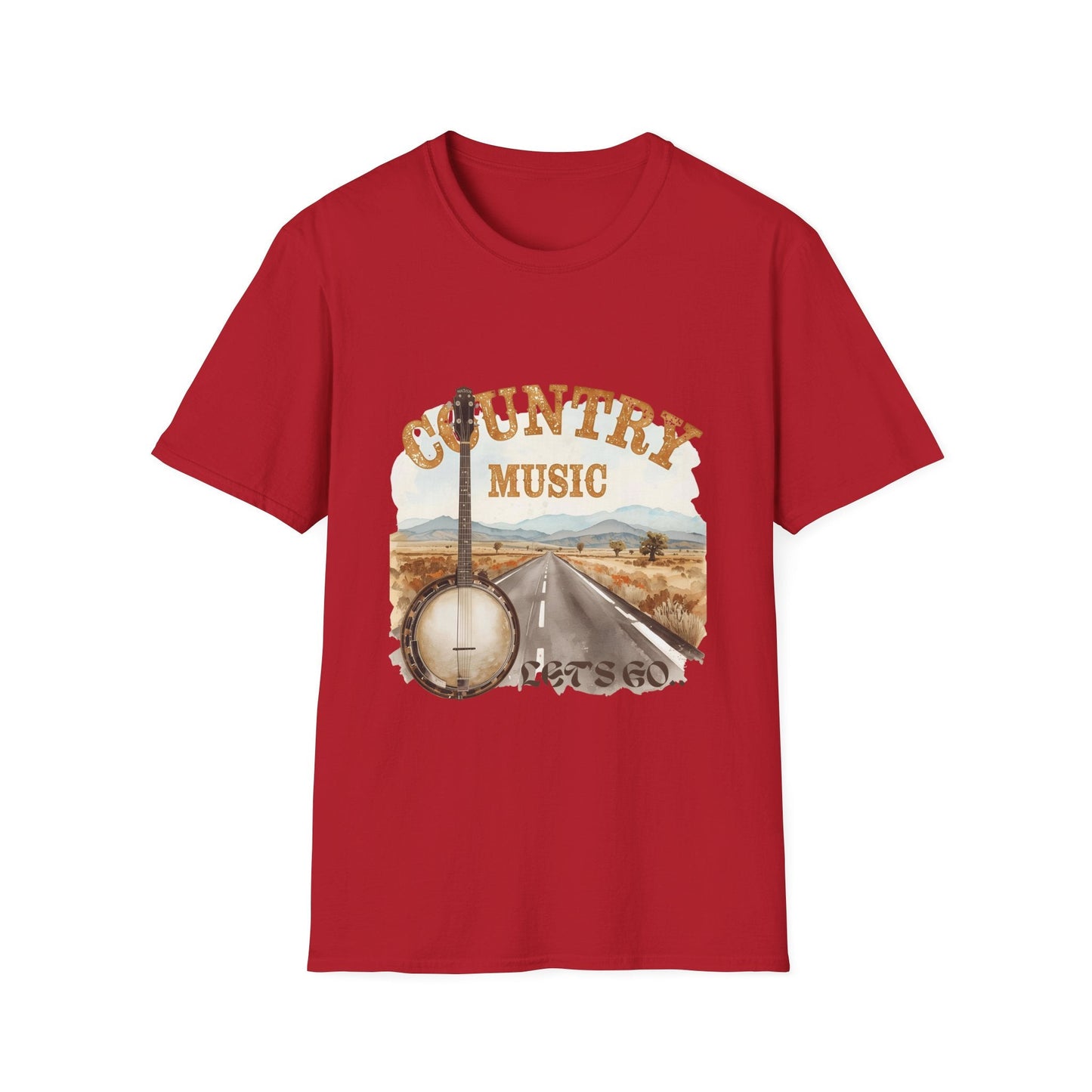 Country Music T-Shirt, Unisex Southern Tee - SJM Print Store