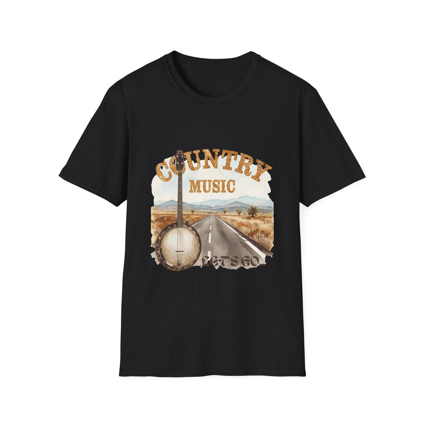 Country Music T-Shirt, Unisex Southern Tee - SJM Print Store