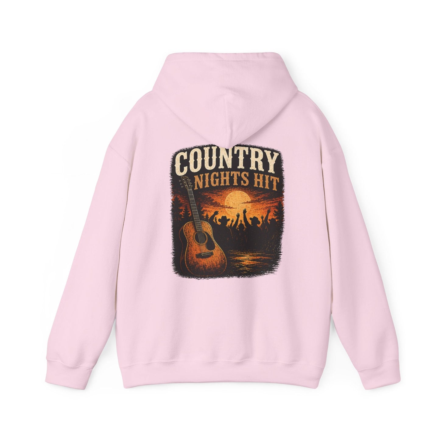 Country Nights Hit Hoodie - SJM Print Store