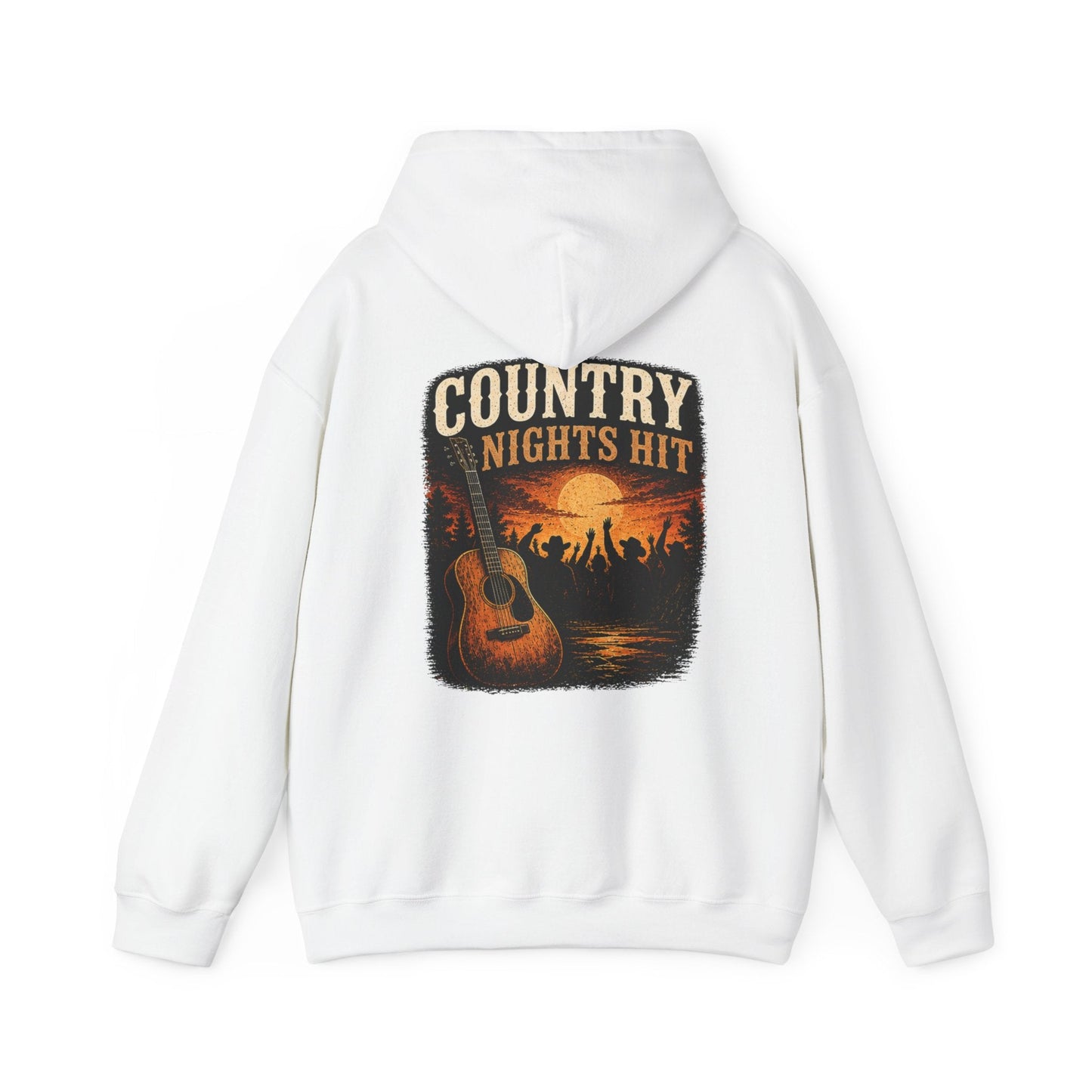 Country Nights Hit Hoodie - SJM Print Store