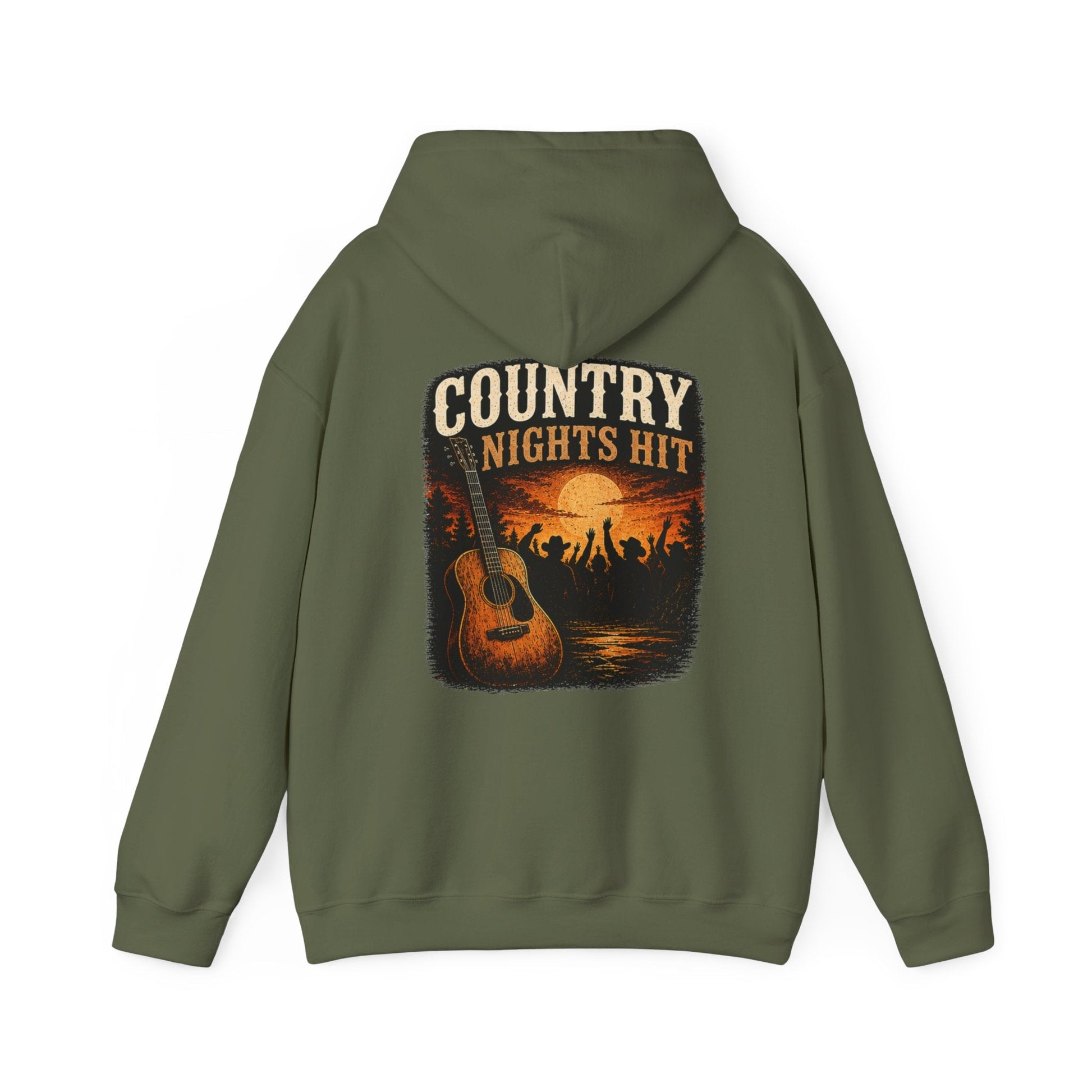 Country Nights Hit Hoodie - SJM Print Store