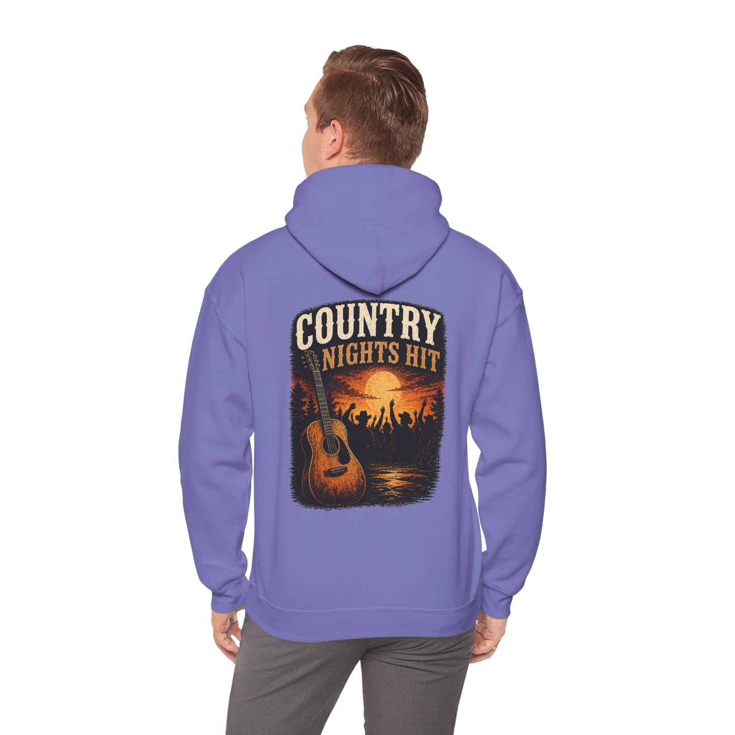 Country Nights Hit Hoodie - SJM Print Store