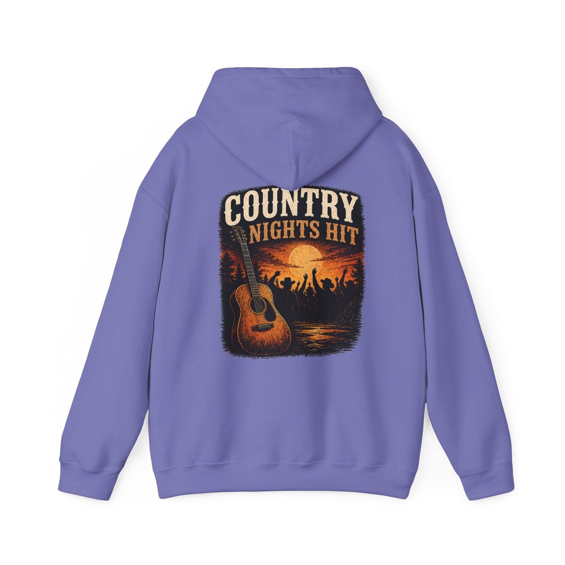 Country Nights Hit Hoodie - SJM Print Store