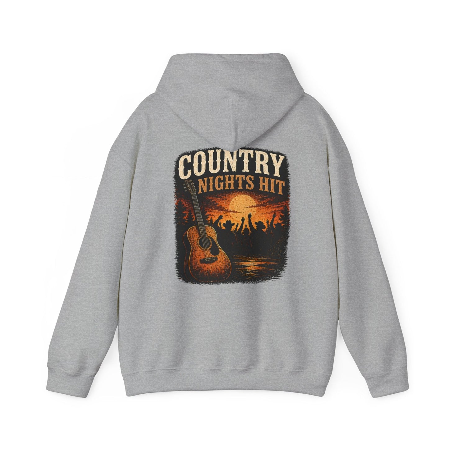 Country Nights Hit Hoodie - SJM Print Store