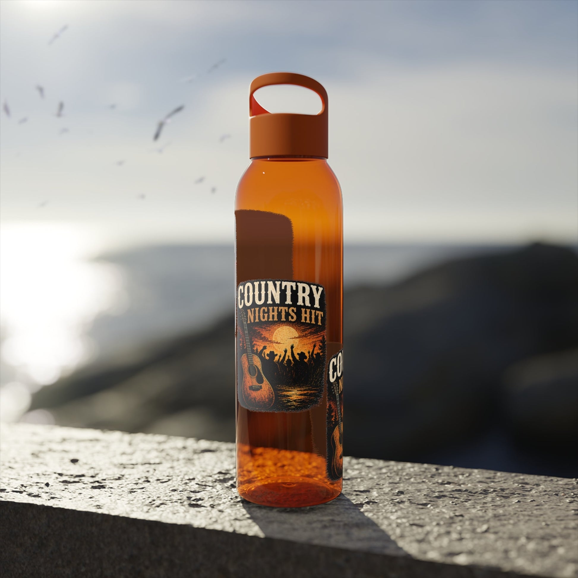 Country Nights Water Bottle - SJM Print Store