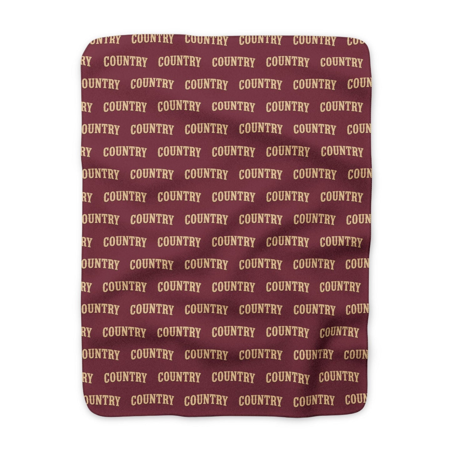 Country Pattern Sherpa Blanket - SJM Print Store