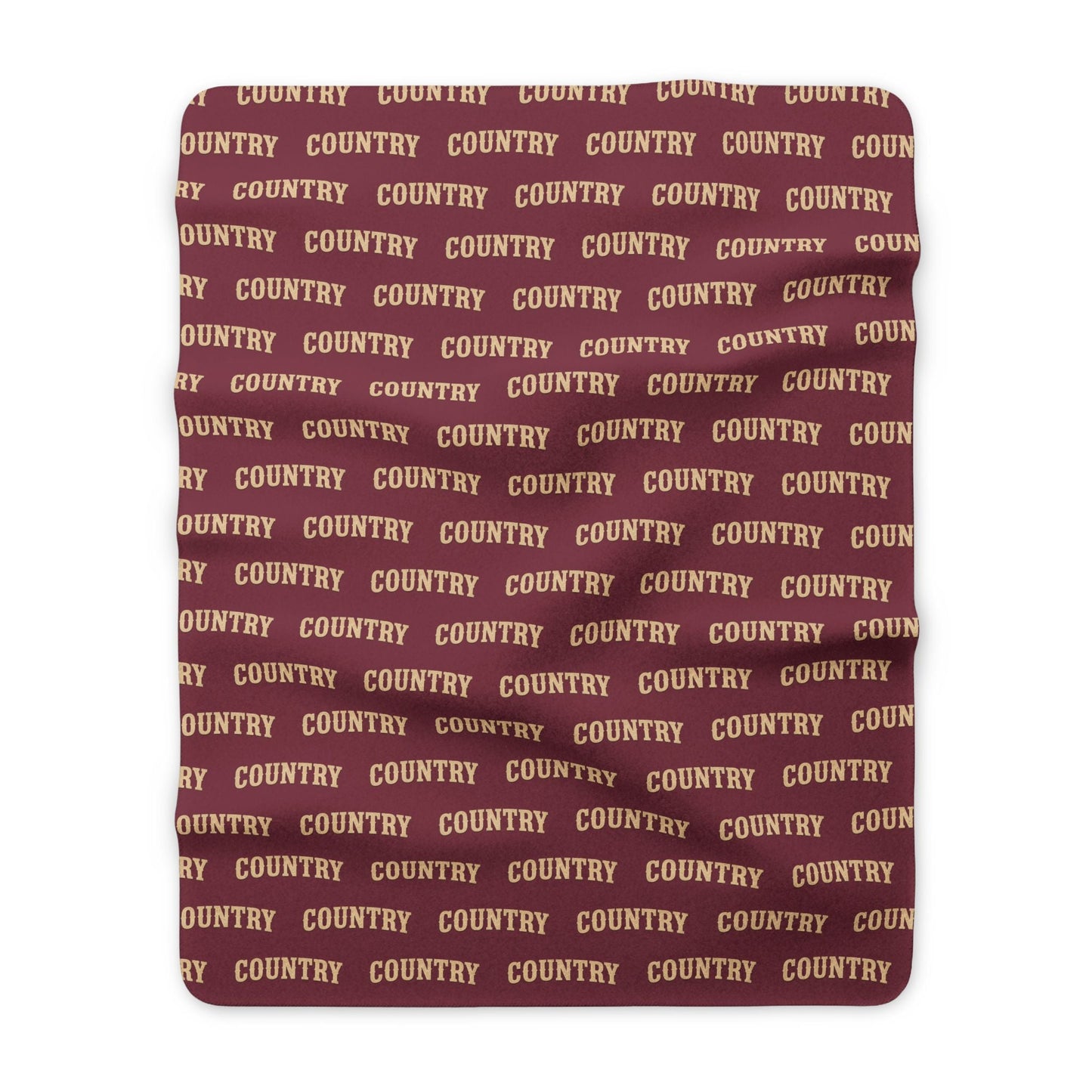 Country Pattern Sherpa Blanket - SJM Print Store