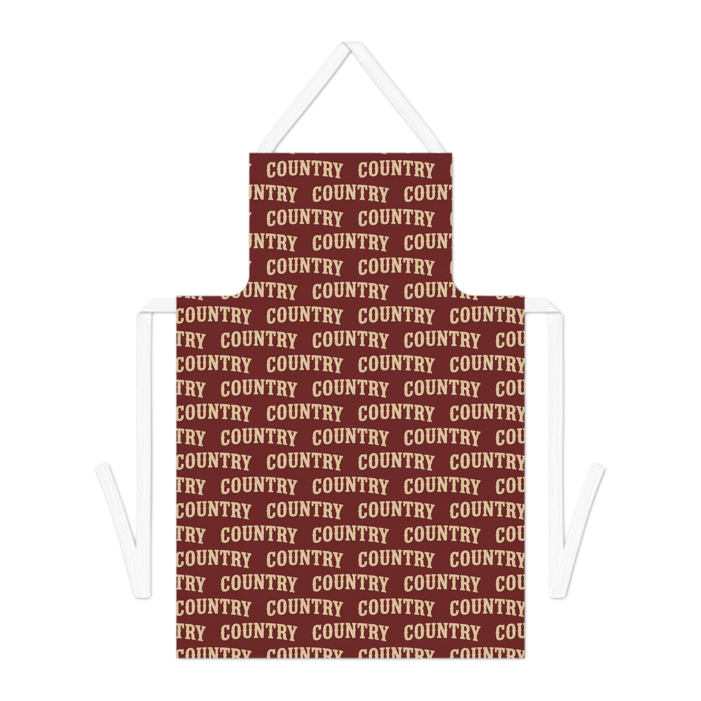 Country Repeat Pattern Apron - SJM Print Store