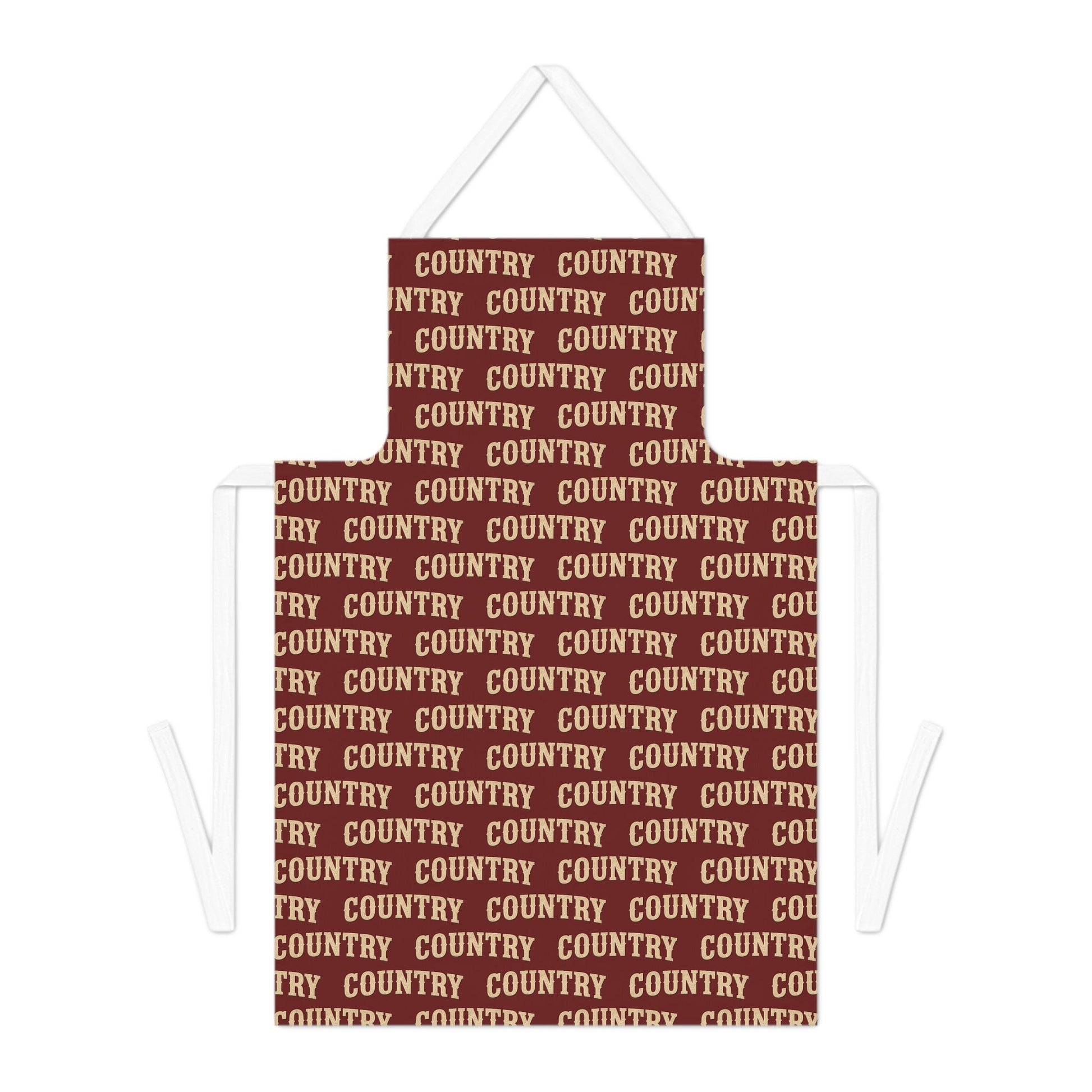 Country Repeat Pattern Apron - SJM Print Store