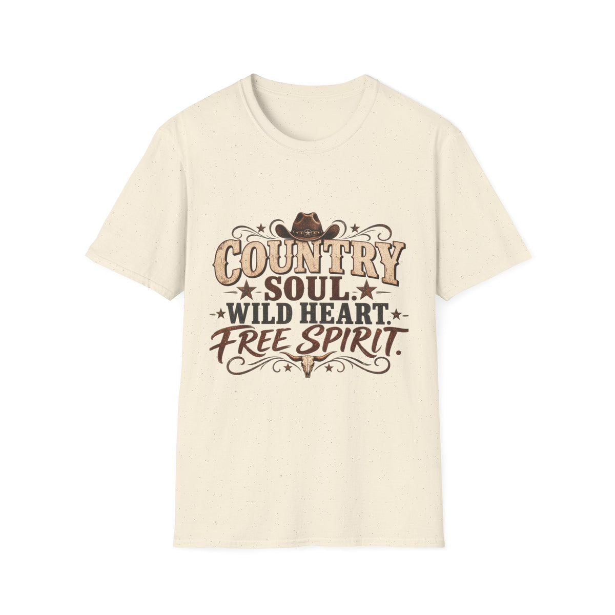 Country Soul Wild Heart Free Spirit T-Shirt – Western Country Tee - SJM Print Store
