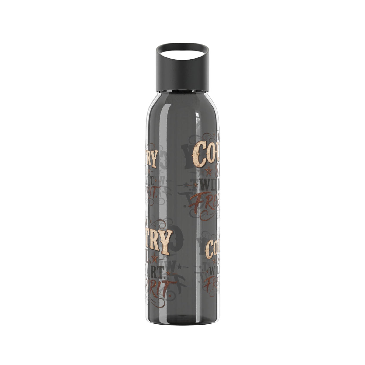 Country Soul Wild Heart Free Spirit Water Bottle – Country Western Bottle - SJM Print Store