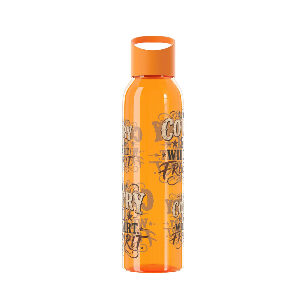 Country Soul Wild Heart Free Spirit Water Bottle – Country Western Bottle - SJM Print Store