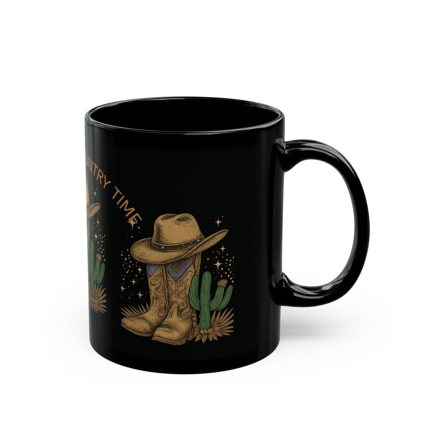 Country - Themed Mug - 'Sipping on Country Time' Unique Design - SJM Print Store