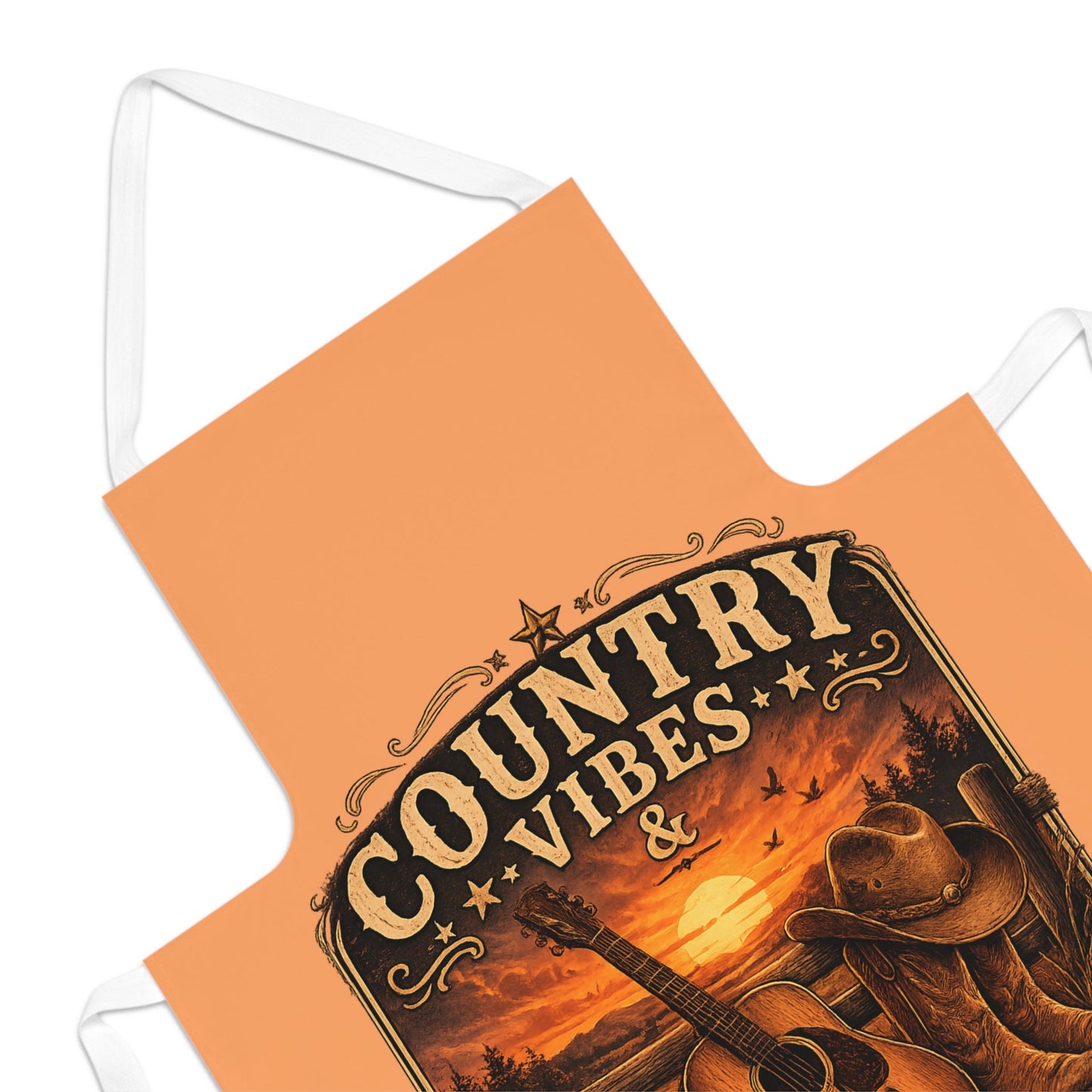 Country Vibes Good Times Apron - SJM Print Store