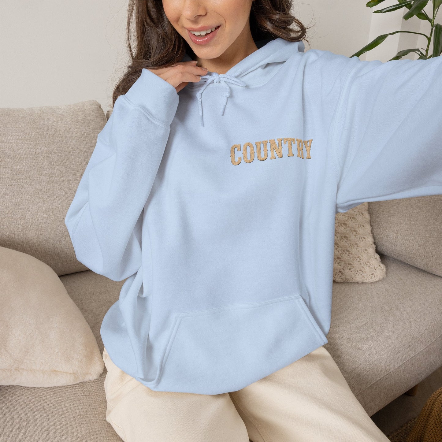 Country Vibes Good Times Hoodie - SJM Print Store