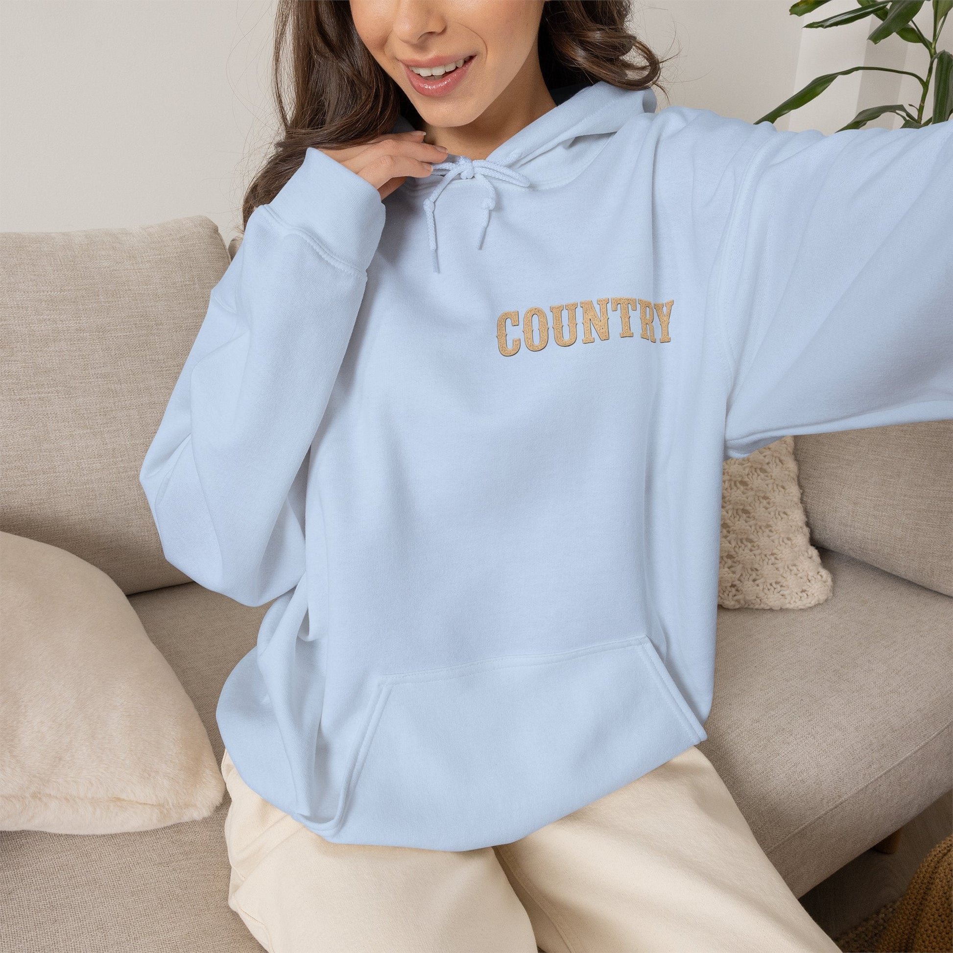 Country Vibes Good Times Hoodie - SJM Print Store
