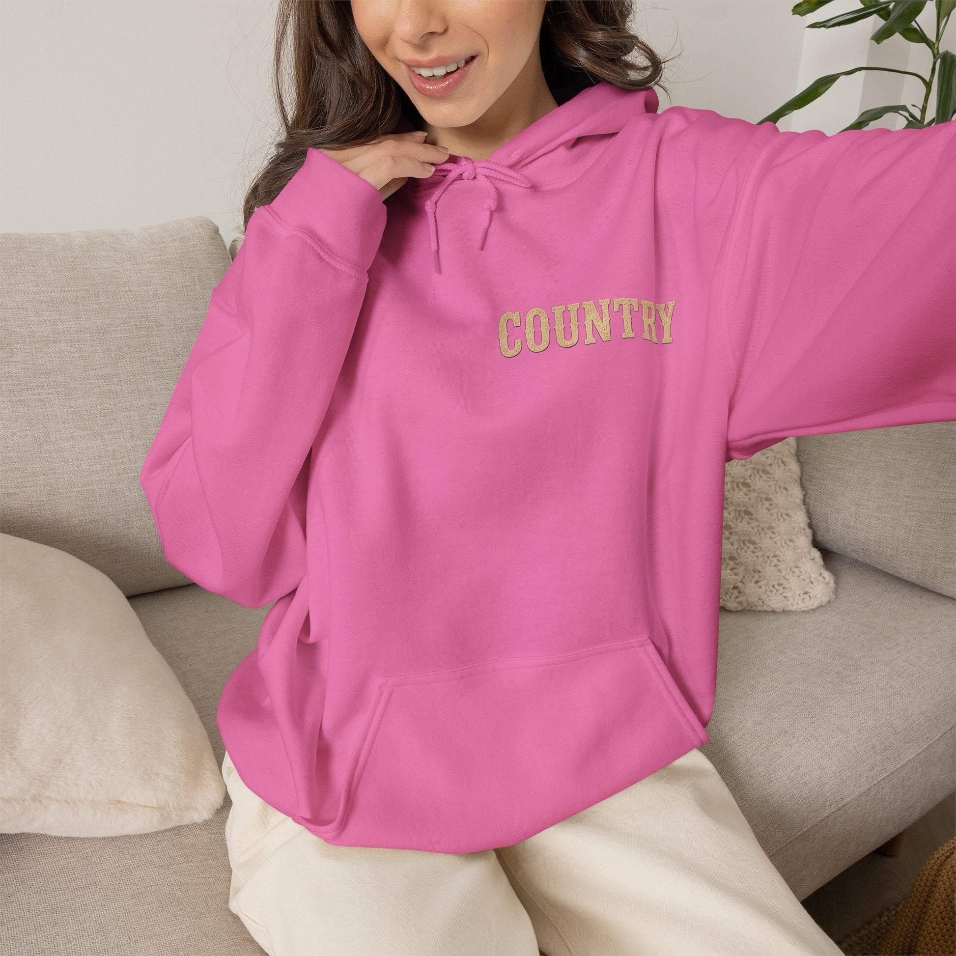 Country Vibes Good Times Hoodie - SJM Print Store